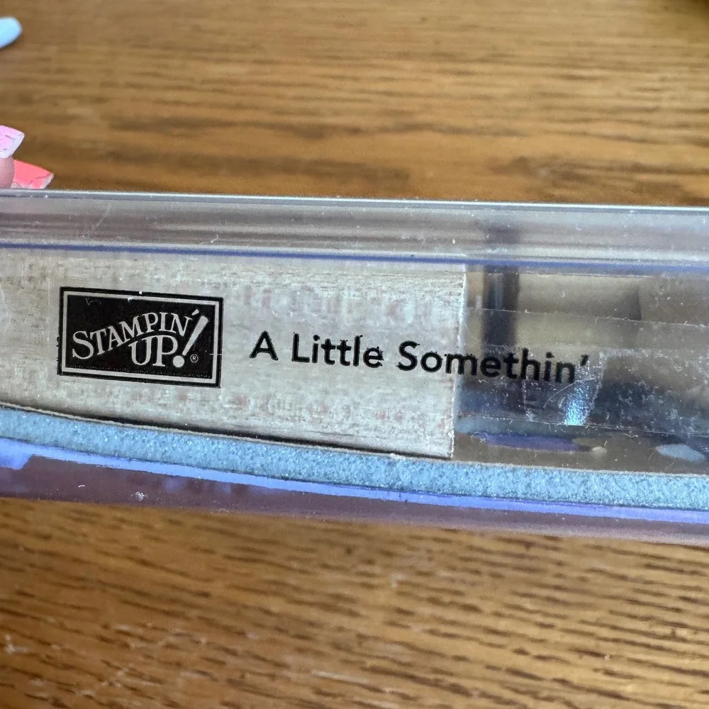 Stampin Up A Little Somethin Rubber Stamp Set of‎ 6 Rockstar Howdy Lovey